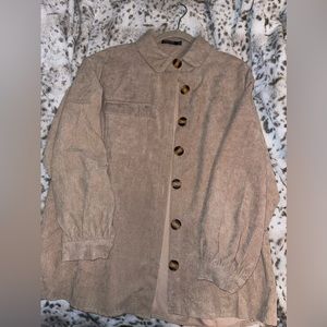 Corduroy button up